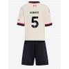Baby Fußballbekleidung Liverpool Ibrahima Konate #5 Auswärtstrikot 2025-26 Kurzarm (+ kurze hosen)